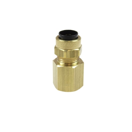 Poly-Tube Female Connector 1/2 OD X 3/8 FPT